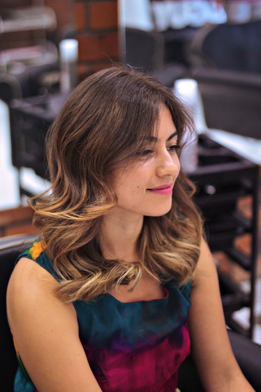 Ombre saç uygulaması